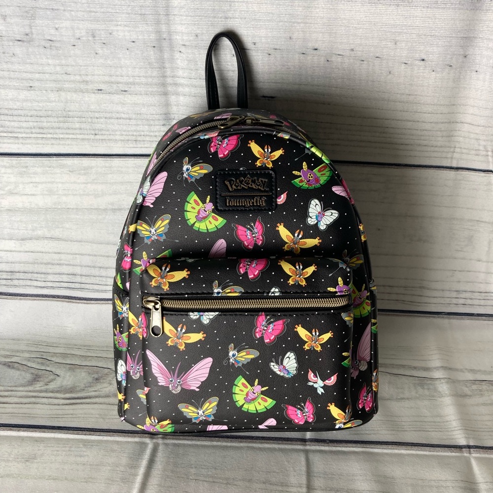 Loungefly Pokemon Winged Pokemon Types Mini Backpack